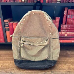 Pottery Barn Emily & Meritt Olive Studs Backpack